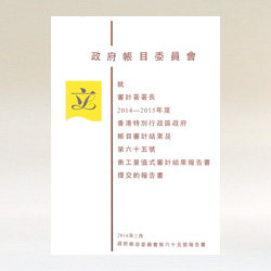 Public Accounts Committee Report No. 65 (Chinese version)