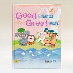 Story book "Good Friends Great Acts" (English version)