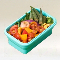 Collapsible meal container